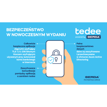 Zamek tedee GO (srebrny)
